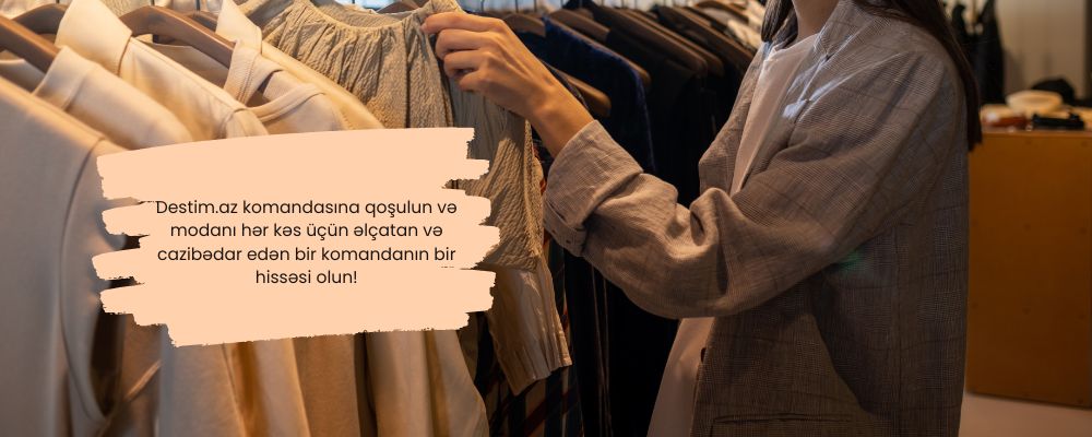 Destim.az peşakar satıcı və menecerəri işə dəvət edir.